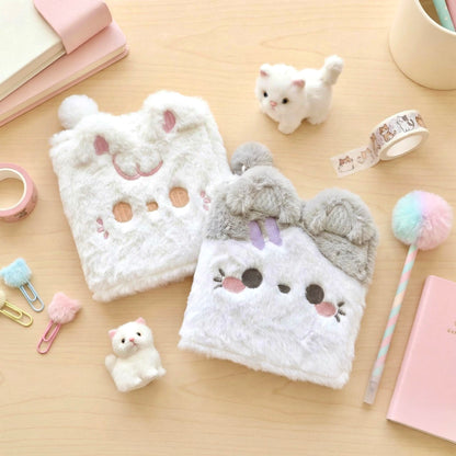 Fluffy Huggy Plush Journal Book | Medium/Large Sized
