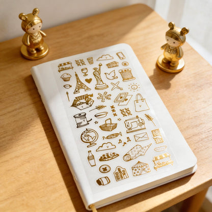 The Gold Foil Sticker Collection