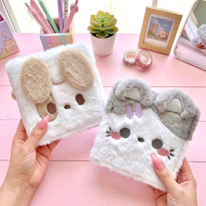 Fluffy Huggy Plush Journal Book | Medium/Large Sized