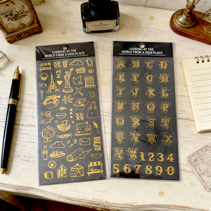 The Gold Foil Sticker Collection