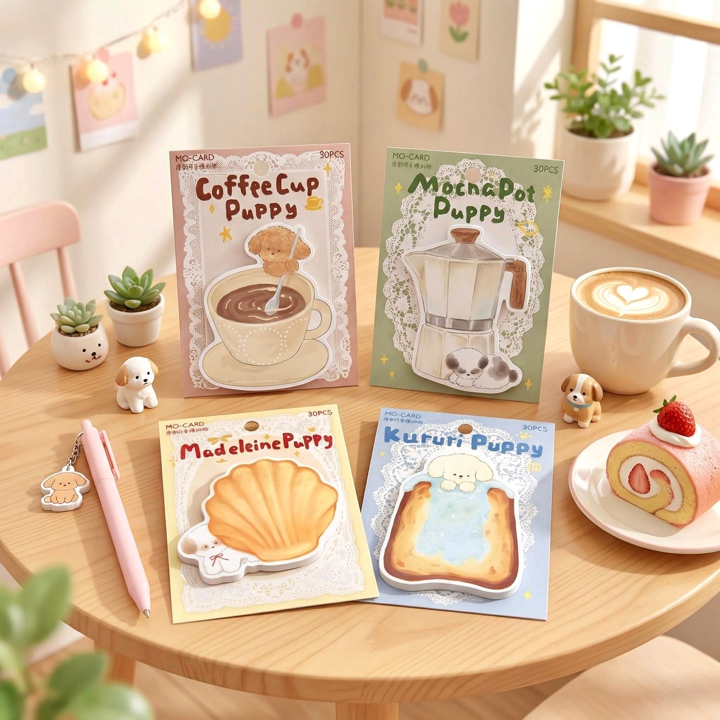 Dog Café Series Sticky Notes