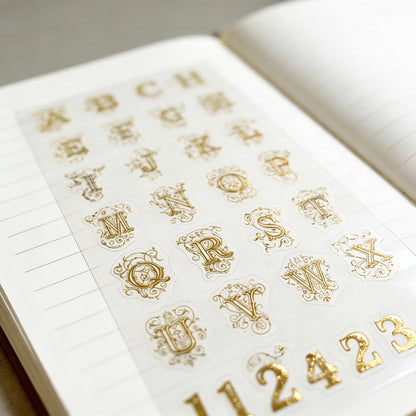 The Gold Foil Sticker Collection