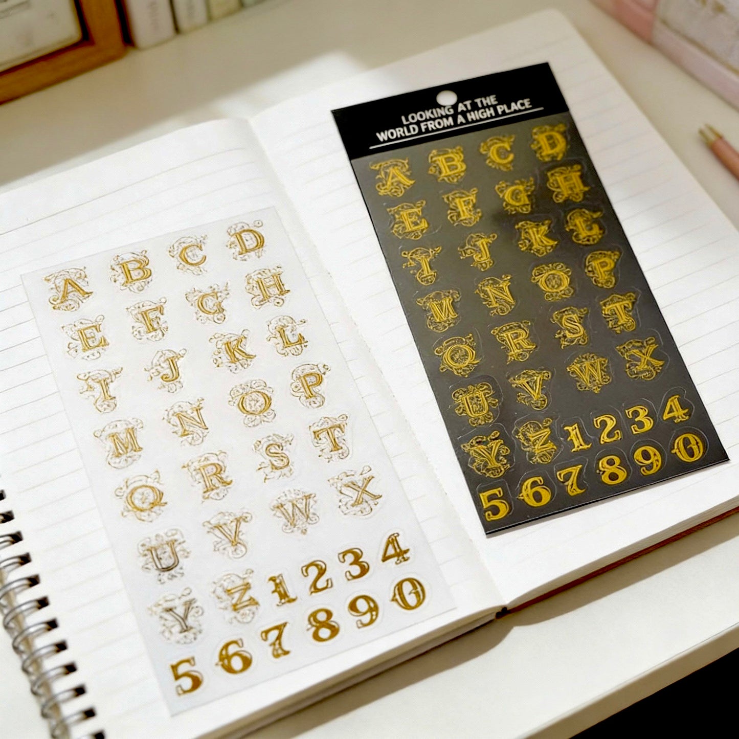 The Gold Foil Sticker Collection