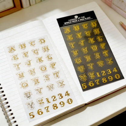 The Gold Foil Sticker Collection