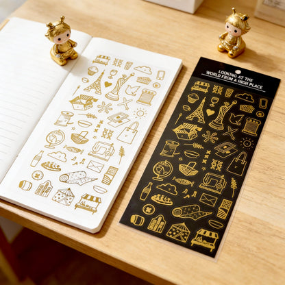 The Gold Foil Sticker Collection