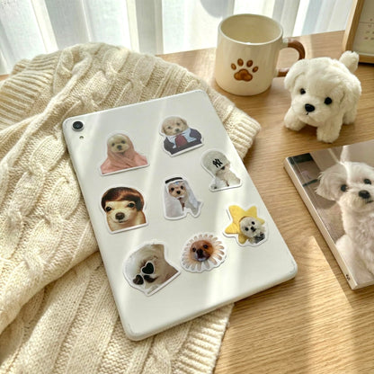 60 Pcs Individual Stickers | Paw-some Dogs