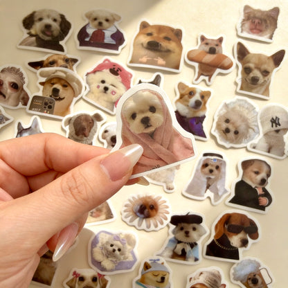 60 Pcs Individual Stickers | Paw-some Dogs