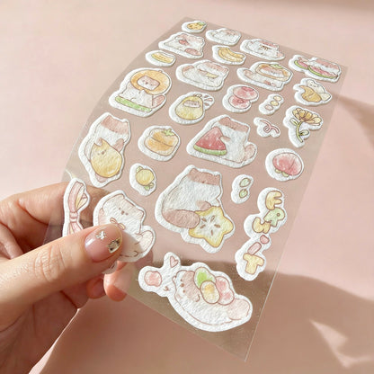 3D Felt Stickers| Fun Felt Critter Sweets