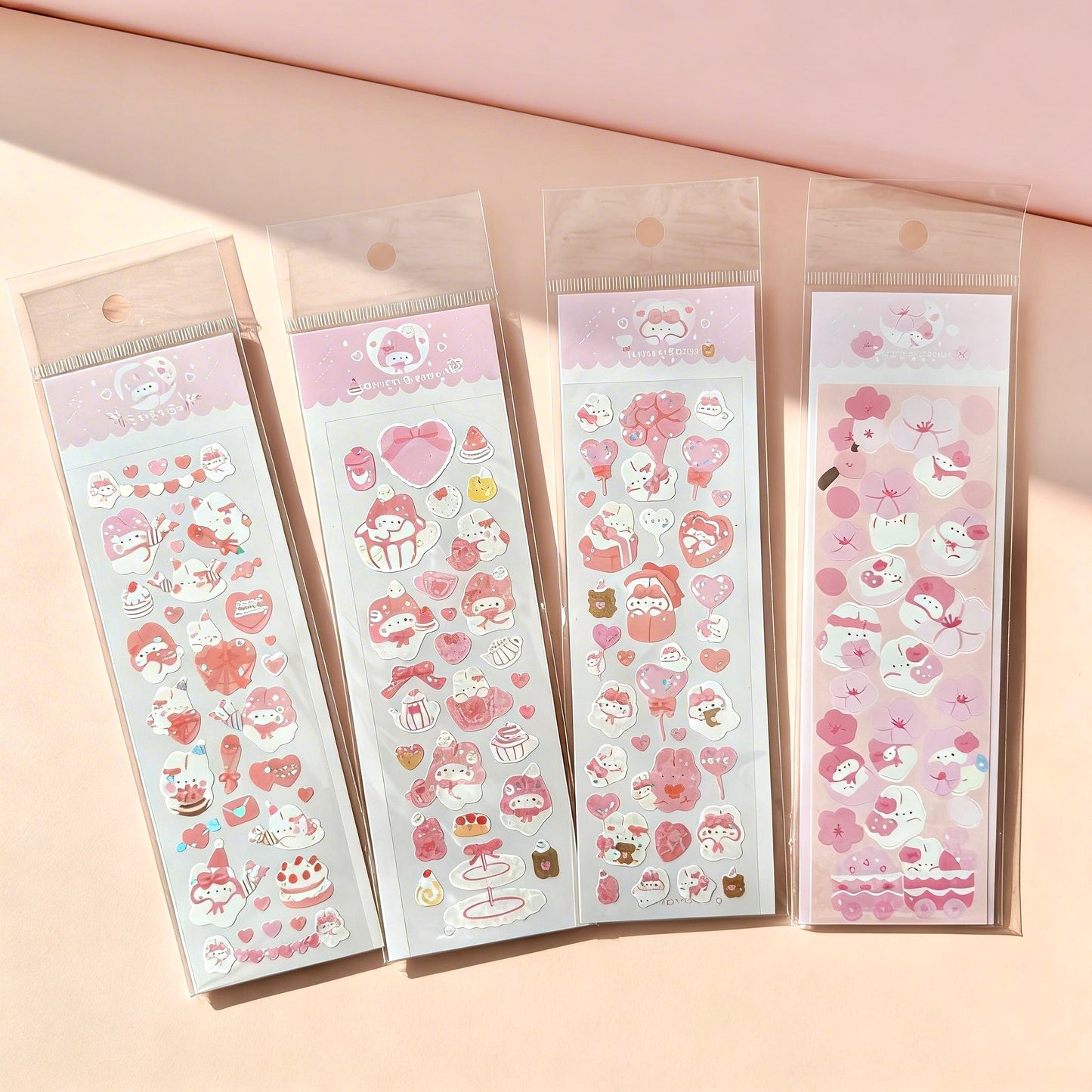 K-Style Sparkle Sticker Collection – Sparkling Love Bunny