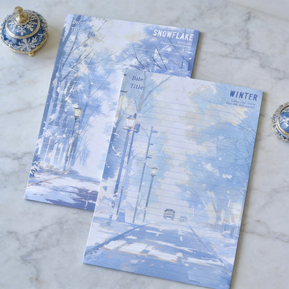 Notepads | Quiet Winter Collection | Extra Large-B5