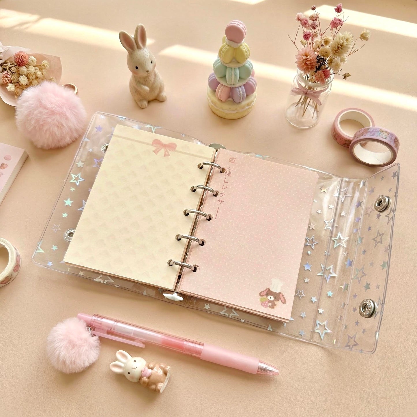 Pocket-Sized (M5) 5-Hole Refill Sheets | Bunny Wiggles