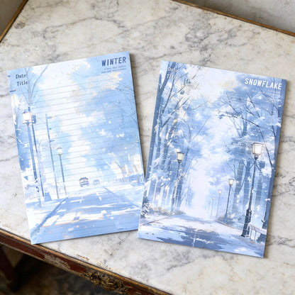 Notepads | Quiet Winter Collection | Extra Large-B5