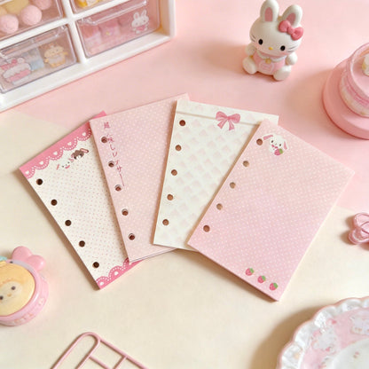 Pocket-Sized (M5) 5-Hole Refill Sheets | Bunny Wiggles