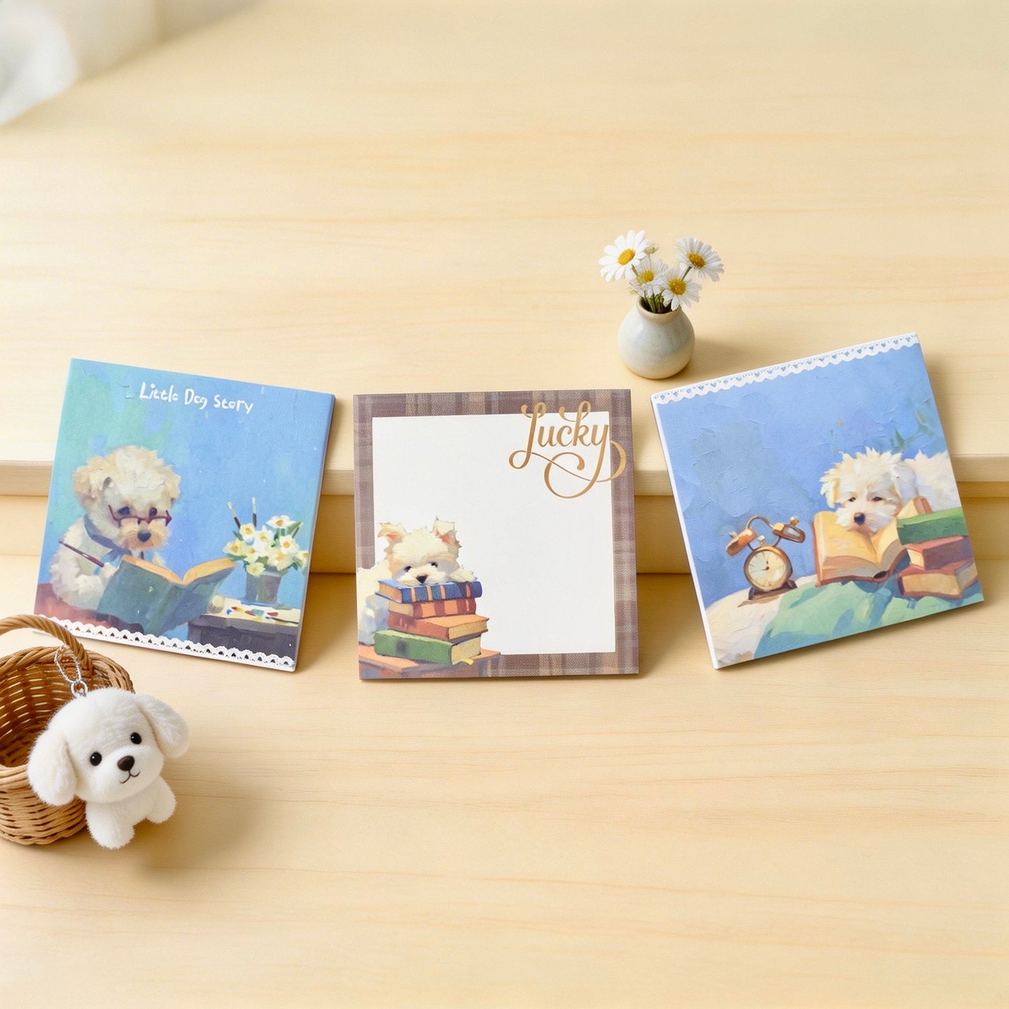 Trio Sticky Notes Set - Art Pet Series