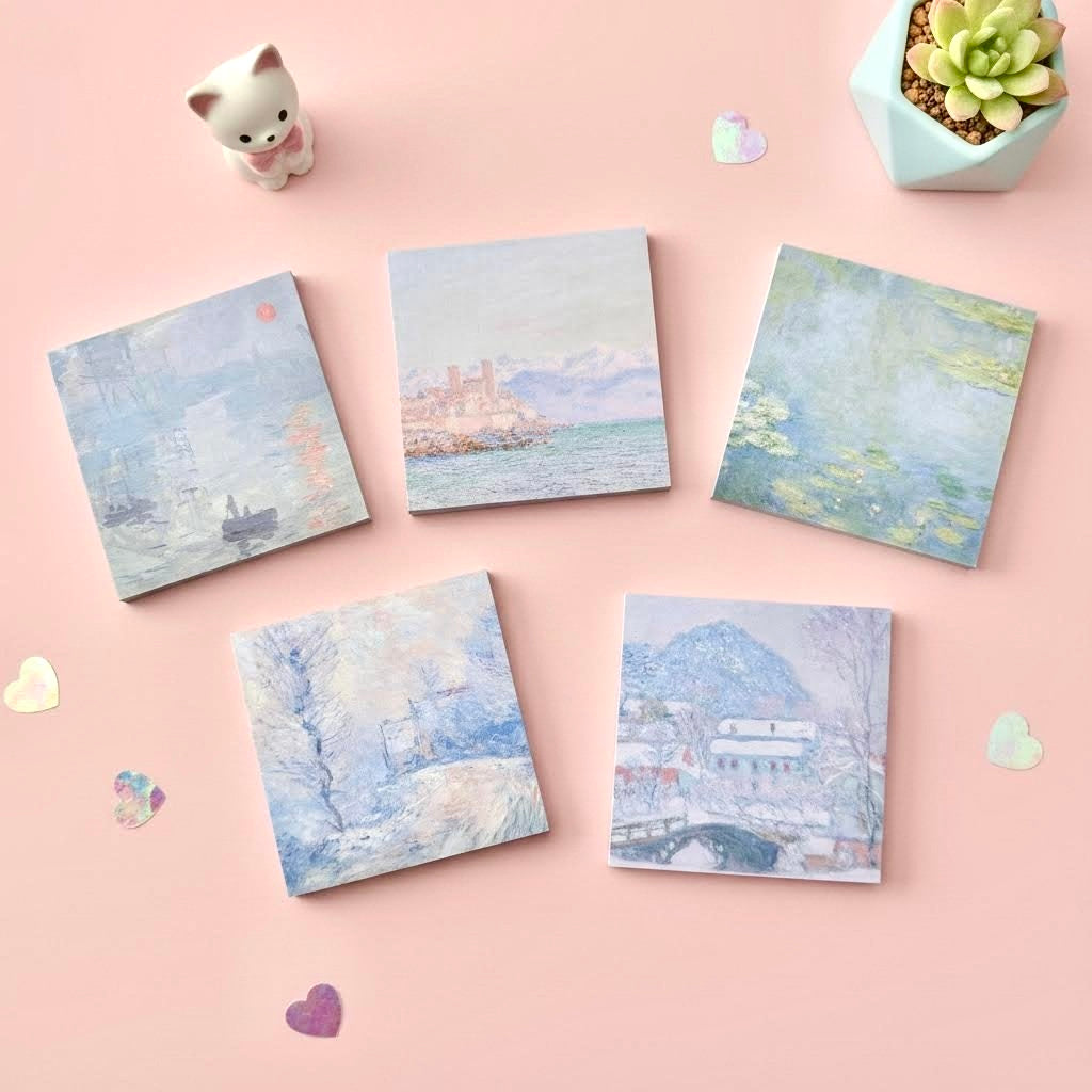Memo Pads | The Greatest Art Series  – Monet Collection