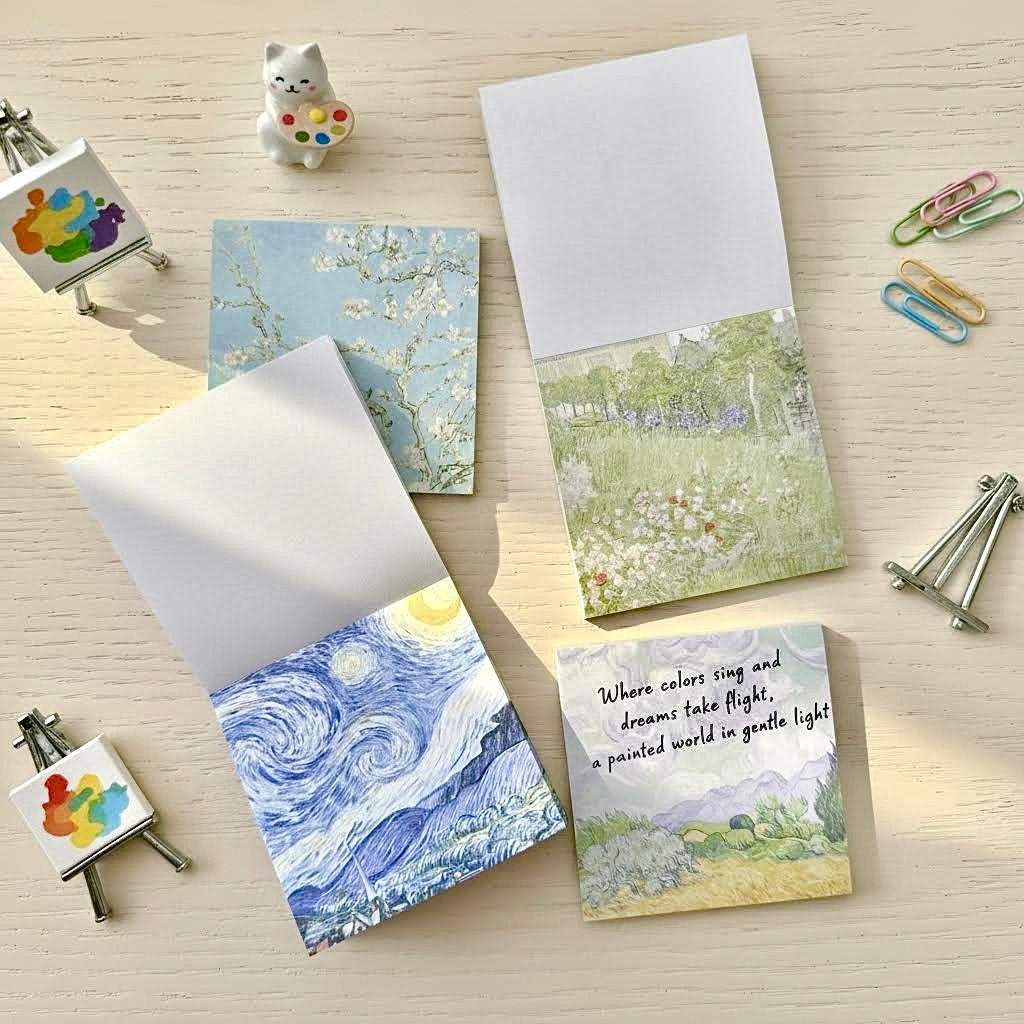 Memo Pads | The Greatest Art Series  – Van Gogh Collection