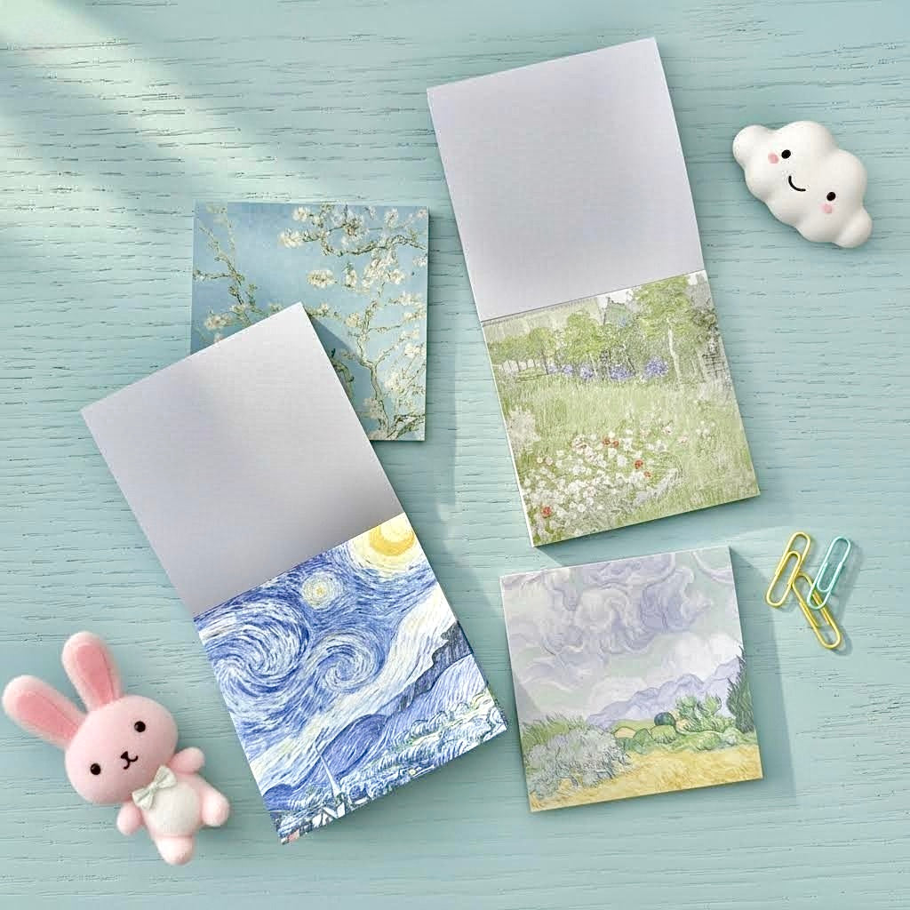 Memo Pads | The Greatest Art Series  – Van Gogh Collection