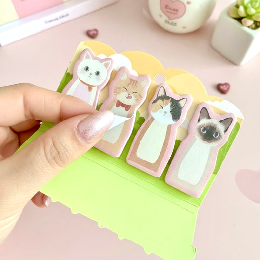 Sweet Happy Pets Index Tabs Sticky Notes Set