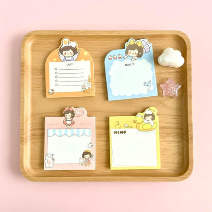 4 Pack - Sweet Millie Korean Style Sticky notes