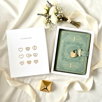 B6 | PU Leather Hardcover | Enchanted Heart Secrets Notebook