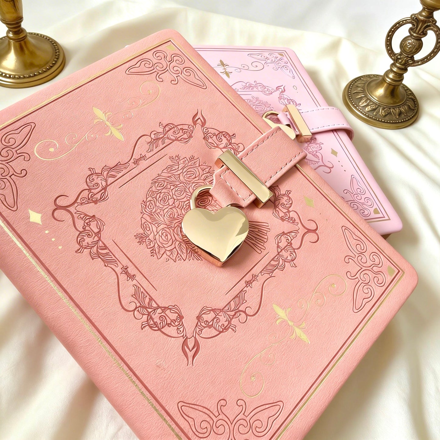 B6 | PU Leather Hardcover | Enchanted Heart Secrets Notebook