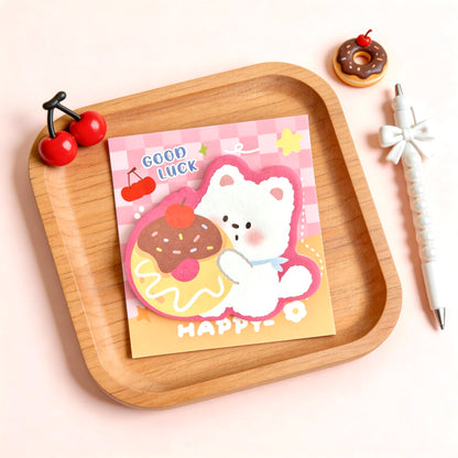 Cute Cartoon Westie Puppy Dog Sticky Notes