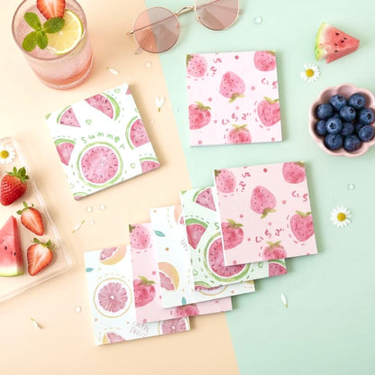 Juicy Summer Fruit Sticky Notes