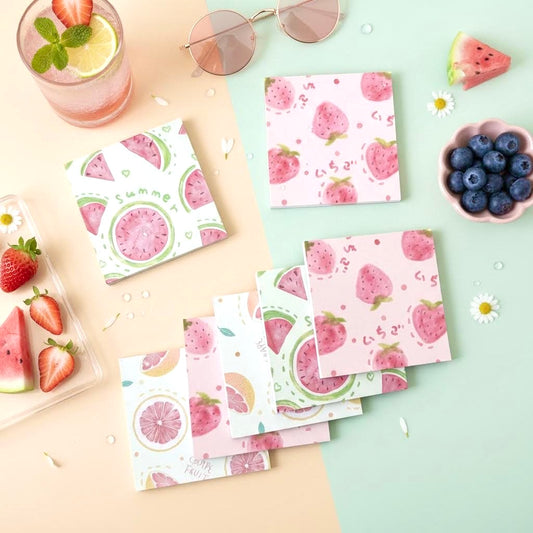 Juicy Summer Fruit Sticky Notes