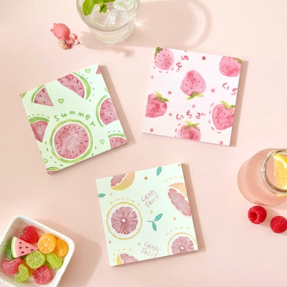 Juicy Summer Fruit Sticky Notes