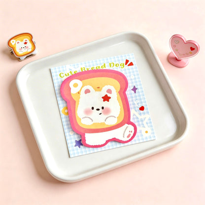 Cute Cartoon Westie Puppy Dog Sticky Notes