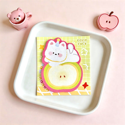 Cute Cartoon Westie Puppy Dog Sticky Notes