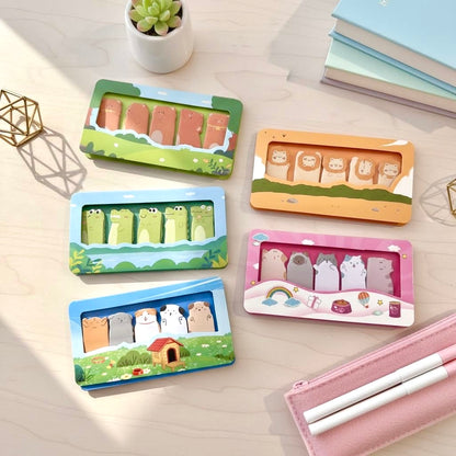Animal Friends Index Tabs Sticky Notes Set