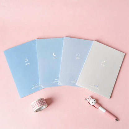 B5 | 4-Pack Notebook Set |  Soft Spectrum Study Book
