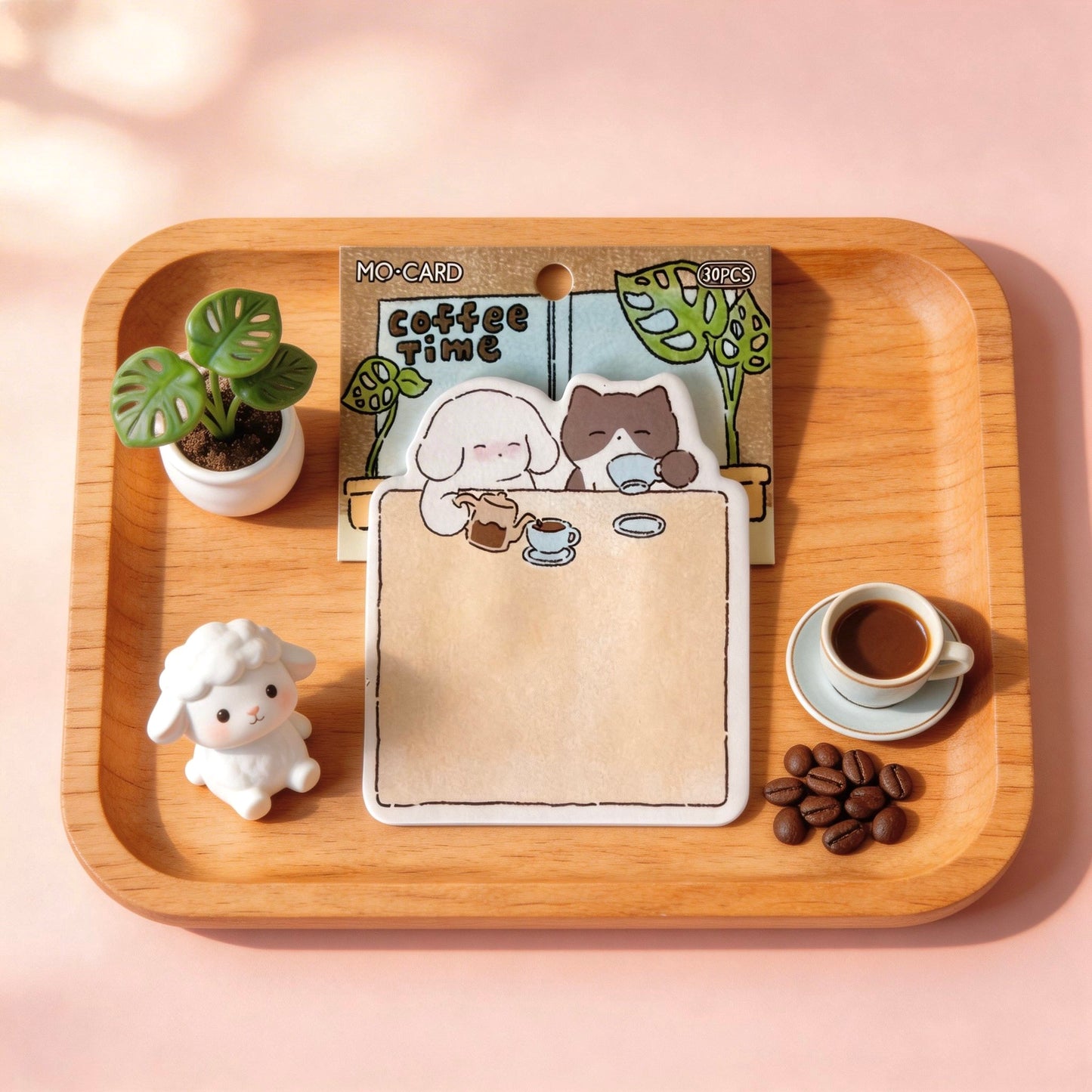 Kawaii Cat Life Sticky Notes
