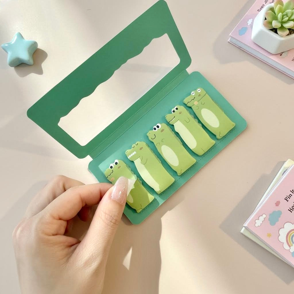 Animal Friends Index Tabs Sticky Notes Set