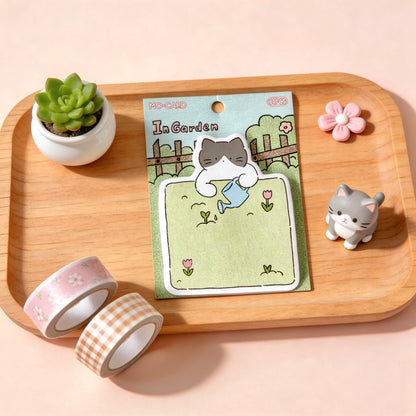 Kawaii Cat Life Sticky Notes