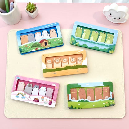 Animal Friends Index Tabs Sticky Notes Set