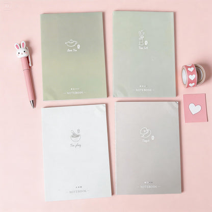 B5 | 4-Pack Notebook Set |  Soft Spectrum Study Book