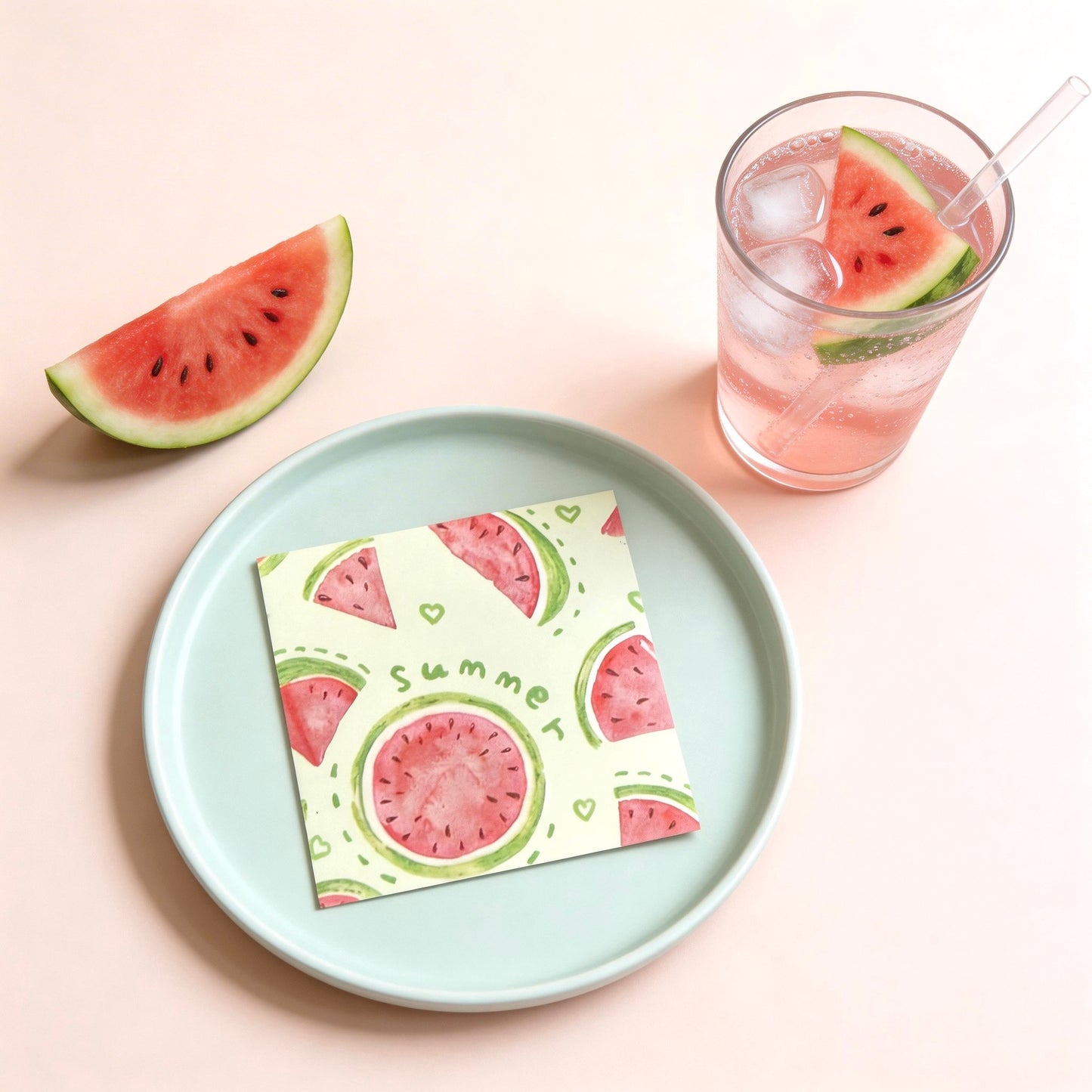 Juicy Summer Fruit Sticky Notes