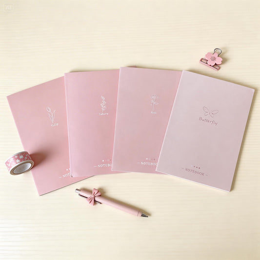 B5 | 4-Pack Notebook Set |  Soft Spectrum Study Book