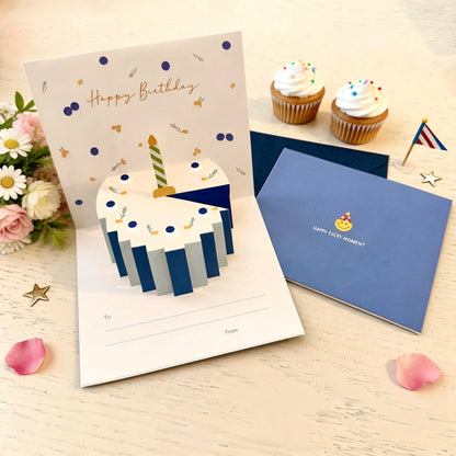 3D Pop-Up Yammy Cakes Birthday Card