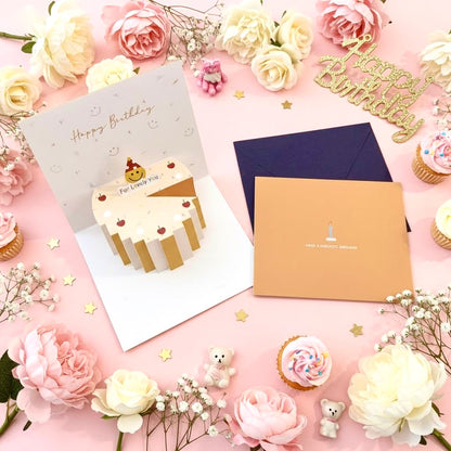 3D Pop-Up Yammy Cakes Birthday Card