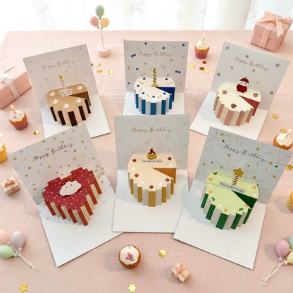 3D Pop-Up Yammy Cakes Birthday Card