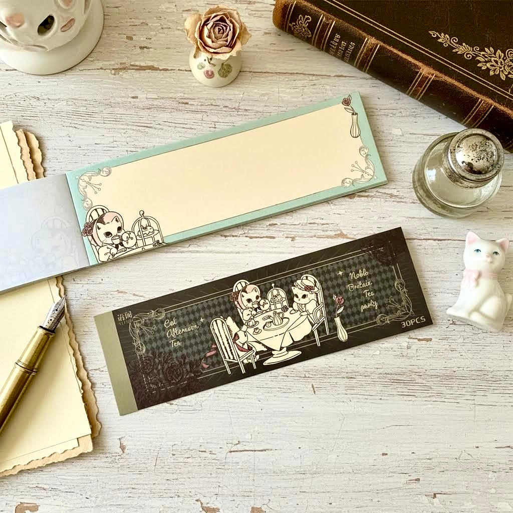Memo Pads | Baroque Cats Tear-off Notepad | Medium