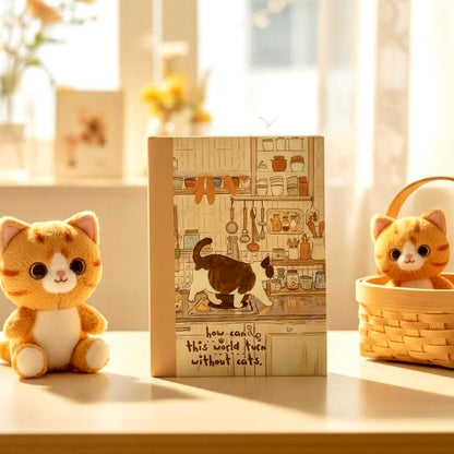 Pocket-Sized Mini Hardcover Little Meow Diary Series