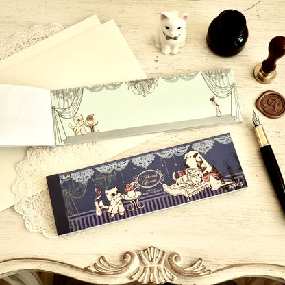 Memo Pads | Baroque Cats Tear-off Notepad | Medium