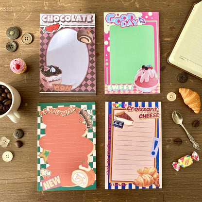 Notepads | American Retro Sweets Series | Large-A5