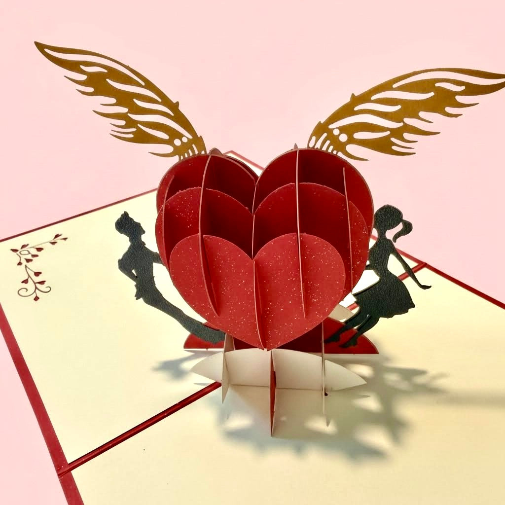 3D Pop-Up Passionate Love Card Valentine's Day Card