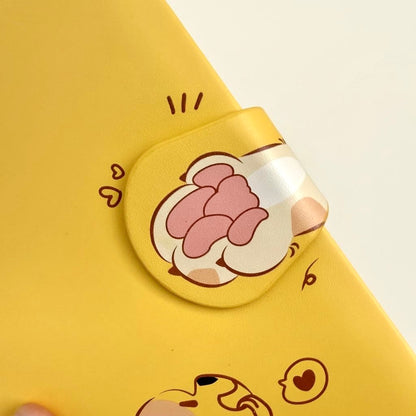 B6 | PU Leather Hardcover | Cat and Dog Notebook with Magnetic Closure