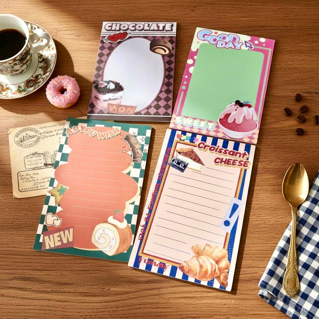 Notepads | American Retro Sweets Series | Large-A5